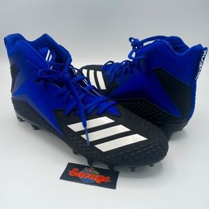 Adidas Freak X Football Cleats Men's Sz 9.5 Carbon Mid